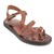 Women's Leather Sandal  711 D Tan