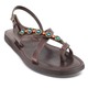 Women's Leather Sandal 723 Brown